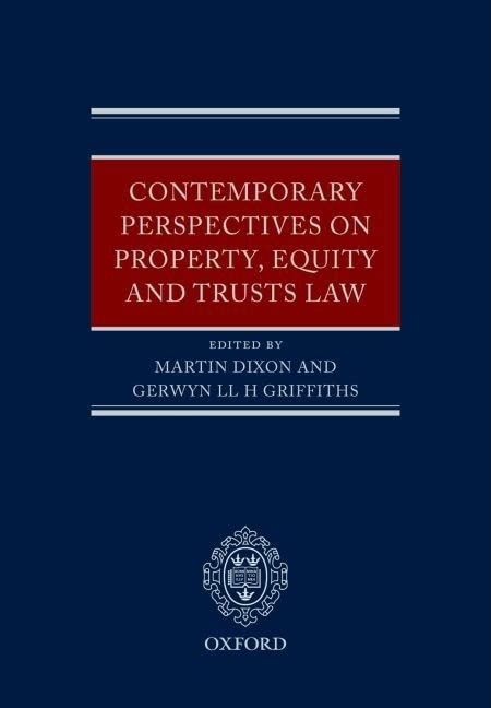 Contemporary Perspectives on Property, Equity and Trust Law,Used