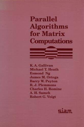 Parallel Algorithms for Matrix Computations,Used