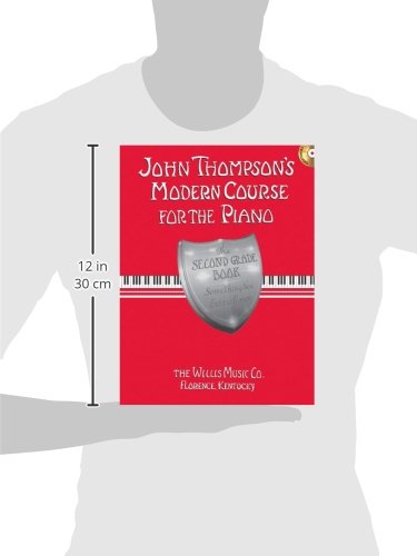 John Thompson's Modern Course for the Piano: Second Grade  Book/Audio (John Thompson's Modern Course for the Piano Series),Used