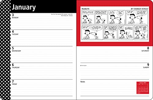 Peanuts 16Month September 2021December 2022 Monthly/Weekly Planner Calendar,Used