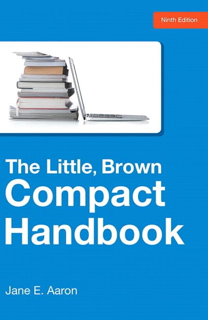 The Little, Brown Compact Handbook (9th Edition),Used
