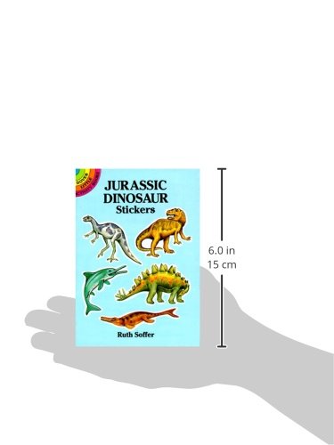 Jurassic Dinosaur Stickers (Dover Little Activity Books: Dinosaurs),Used