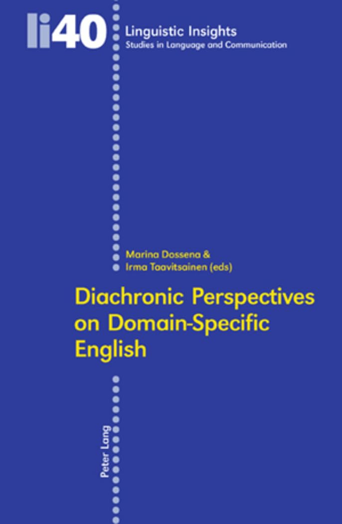 Diachronic Perspectives on DomainSpecific English (Linguistic Insights),Used
