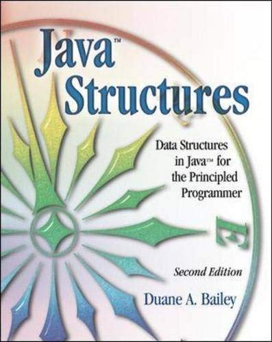 Java Structures: Data Structures in Java for the Principled Programmer,Used