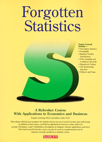 Forgotten Statistics: A SelfTeaching Refresher Course,Used