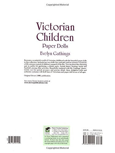 Victorian Children Paper Dolls (Dover Victorian Paper Dolls),Used