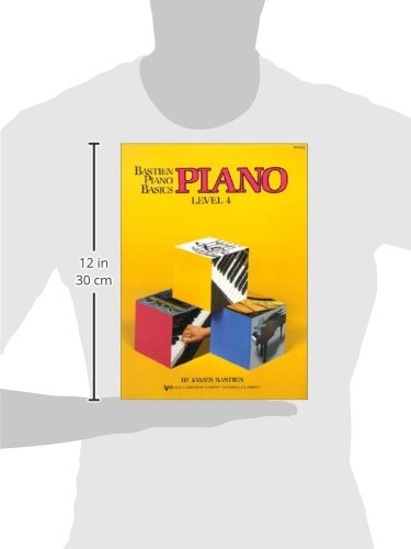 Wp204 Bastien Piano Basics Piano Level 4,New