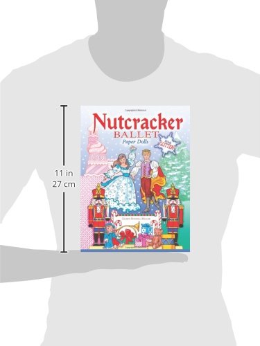 Nutcracker Ballet Paper Dolls with Glitter! (Dover Paper Dolls),Used