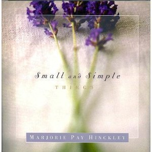 Small and Simple Things,New