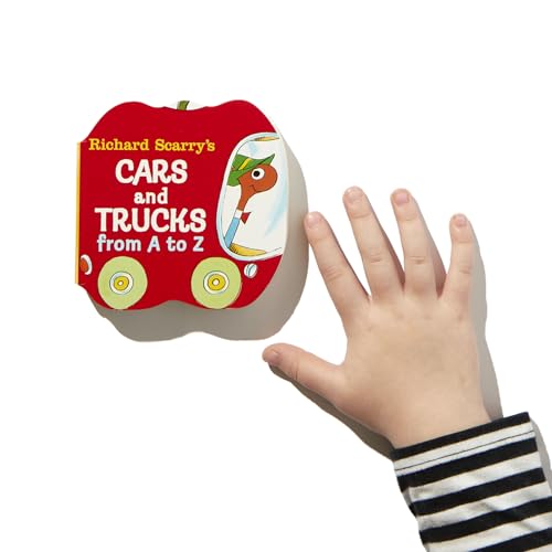 Richard Scarry's Cars and Trucks from A to Z (A Chunky Book),Used