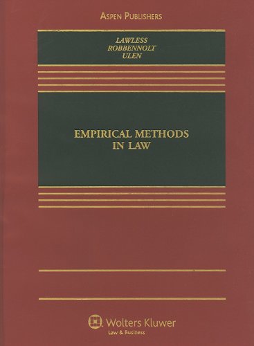 Empirical Methods in Law,Used
