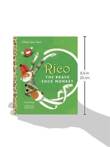 Rico the Brave Sock Monkey (Little Golden Book),Used
