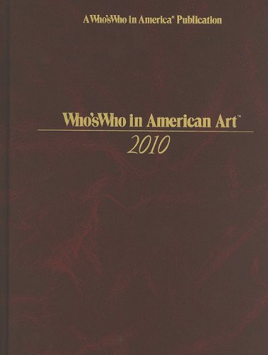 Whos Who in American Art 2010,Used