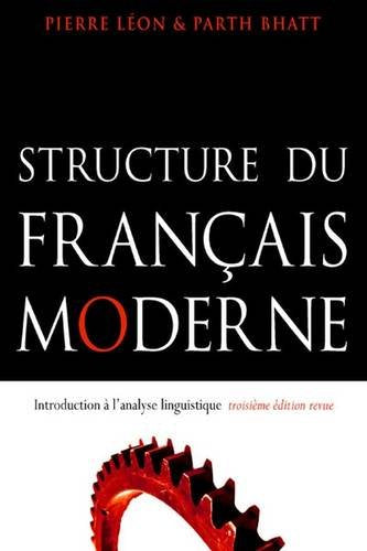Structure Du Francais Moderne: Introduction A L'Analyse Linguistique (French Edition),Used