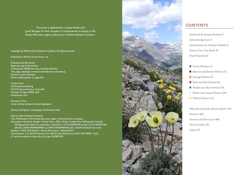 Wildflowers of the Rocky Mountain Region (A Timber Press Field Guide),Used