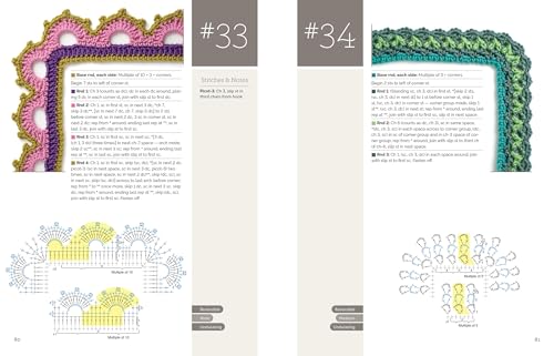 Every Which Way Crochet Borders: 139 Patterns for Customized Edgings,New