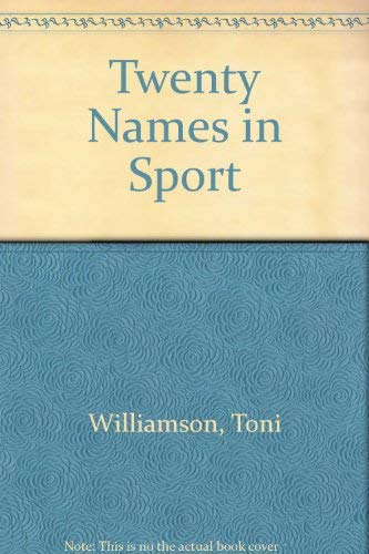 Twenty Names in Sport,Used