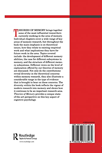 Theories Of Memory,Used