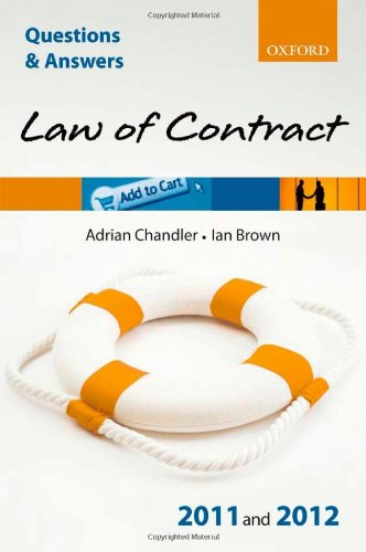 Q & A Law of Contract 2011 and 2012 (Questions & Answers),Used
