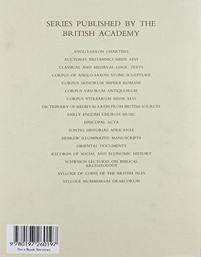 Corpus Signorum Imperii Romani: Great BritainVolume I Fascicule 3: Yorkshire,Used