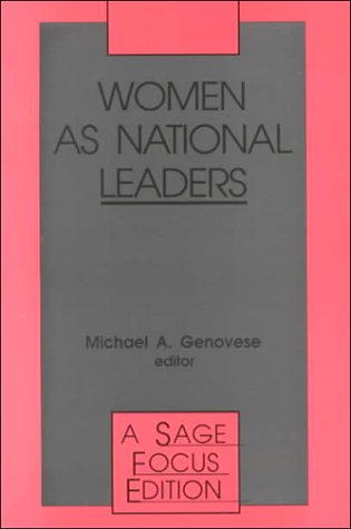 Women as National Leaders (SAGE Focus Editions),Used