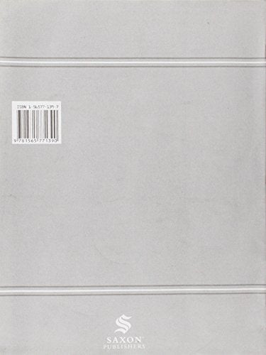 Algebra 1: An Incremental Development  Test Forms, 3rd Edition,Used