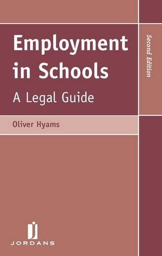 Employment in Schools: Second Edition,Used