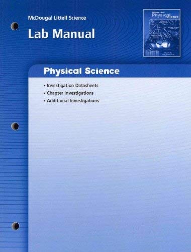 Physical Science, Lab Manual,Used
