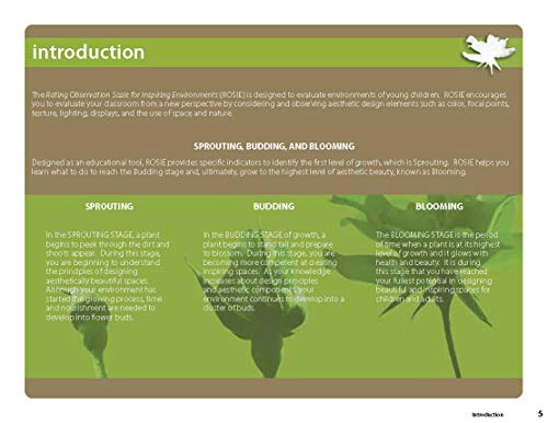 Rating Observation Scale for Inspiring Environments: A Common Observation Guide for Inspiring Spaces for Young Children,Used