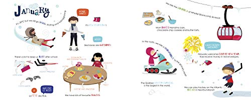 Canadian Year: Twelve Months in the Life of Canada's Kids (A Kids' Year),Used