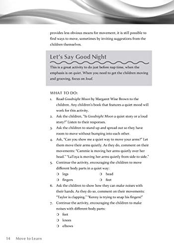 Move to Learn: Integrating Movement into the Early Childhood Classroom,Used