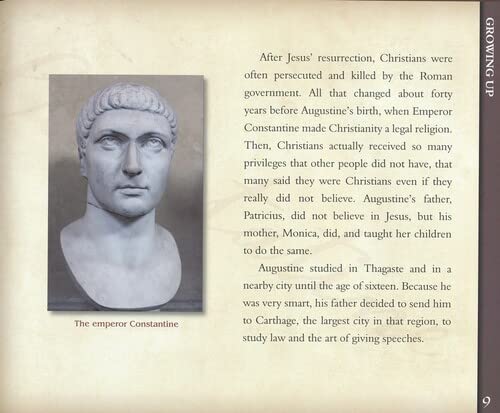 Augustine of Hippo  Christian Biographies for Young Readers,Used