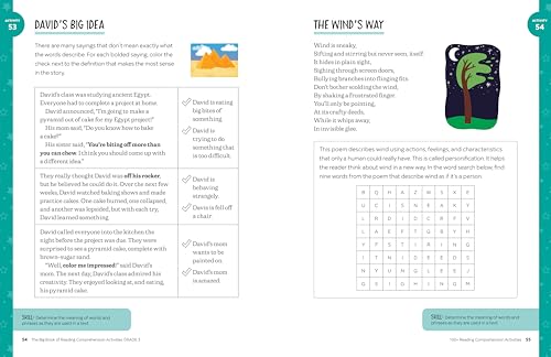 The Big Book of Reading Comprehension Activities, Grade 3: 100+ Activities for AfterSchool and Summer Reading Fun,New