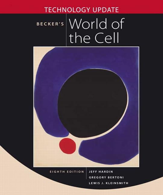 Becker's World of the Cell Technology Update (8th Edition),Used