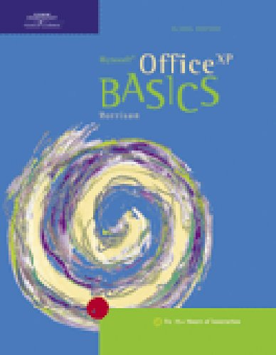 Microsoft Office Xp Basics (Basics Series),New