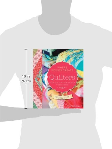 Quilters, Their Quilts, Their Studios, Their Stories: With Access To More Than 80 Online Quilt Patterns (A Wwc Press Book),Used
