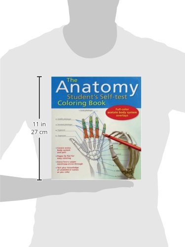 Anatomy Student'S Selftest Coloring Book,New