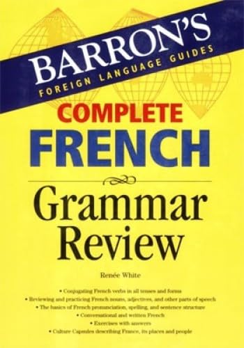 Complete French Grammar Review (Barron's Grammar Series),Used