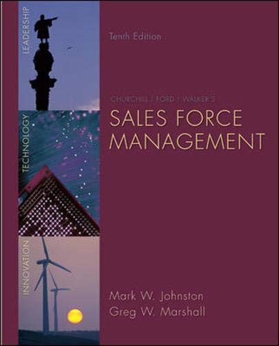 Sales Force Management,New