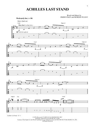 Led Zeppelin Presence Platinum Guitar: Authentic Guitar TAB (Alfred's Platinum Album Editions),Used