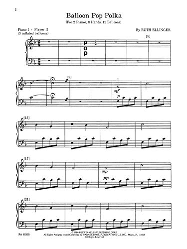 Balloon Pop Polka: Sheet (Keyboard Ensemble Series),Used