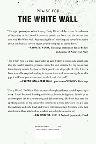 The White Wall: How Big Finance Bankrupts Black America,Used