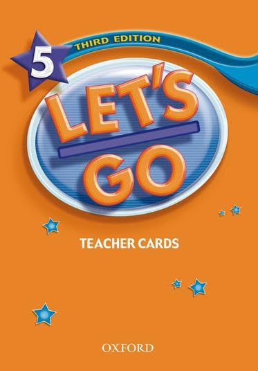 Let's Go 5 Teacher's Cards (Let's Go Third Edition),Used