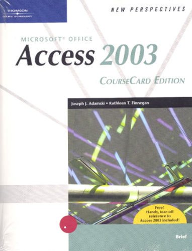 New Perspectives on Microsoft Office Access 2003, Brief, CourseCard Edition (New Perspectives Series),Used