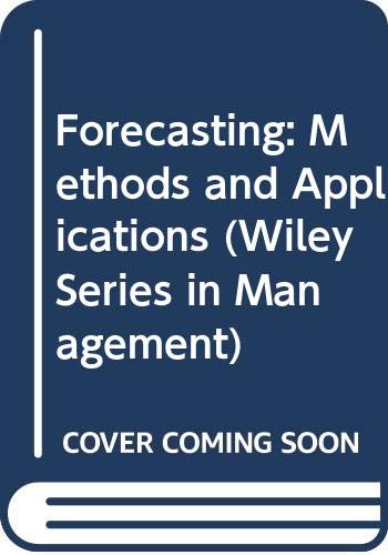 Forecasting: Methods and Applications / 2nd Edition,Used