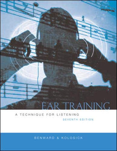 Ear Training W/Transcription Cd,New