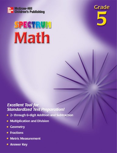 Spectrum Math Grade 5,Used