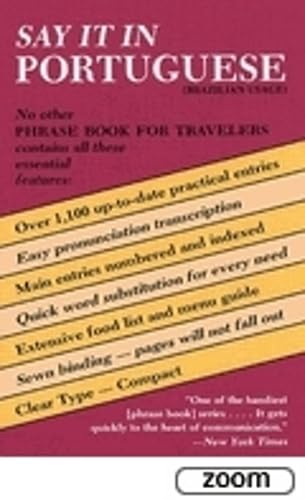 Say It In Portuguese (Brazilian) (Dover Language Guides Say It Series),Used