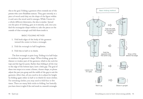 Spark Joy: An Illustrated Master Class on the Art of Organizing and Tidying Up (The Life Changing Magic of Tidying Up),Used