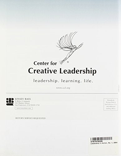 Leadership in Action, No. 1, 2004 (JB LIA Single Issue Leadership in Action) (Volume 24),Used